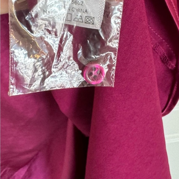 Lush Sleeveless Pleated Midi Dress Women’s Size Small Fuchsia‎ Rose NWT - Picture 7 of 9